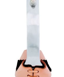 Alternative view of Equi-Sky 3 1/4in Wide Slanted Alum Stirrups with Pads