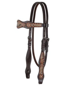 Circle Y Python Pass Browband Headstall
