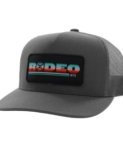 Hooey Rodeo 5 Panel Trucker Hat Grey
