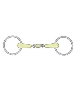 Alternative view of Horze Apple Flavor Peanut Link Snaffle Bit