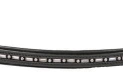 Aramas Princess Padded 1/2in Browband Black Full