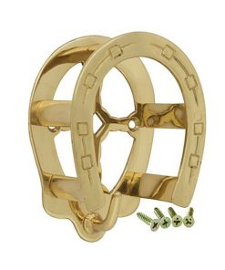 Horseshoe Brass Bridle Bracket