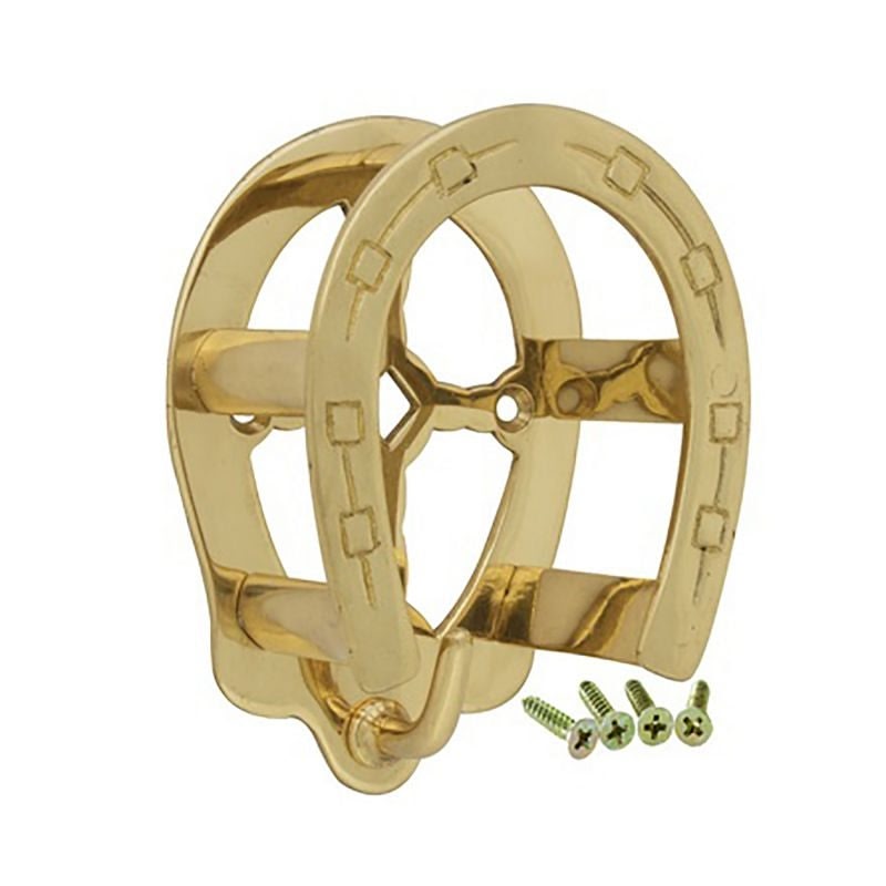 Horseshoe Brass Bridle Bracket