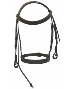 Alternative view of Henri de Rivel Pro Hunt Bridle