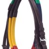 Camelot Rainbow Rubber Reins