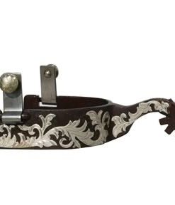 Bob Avila AT Floral Medium Shank 10pt Spurs