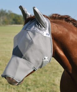 Cashel Crusader Long Nose Fly Mask with Ears