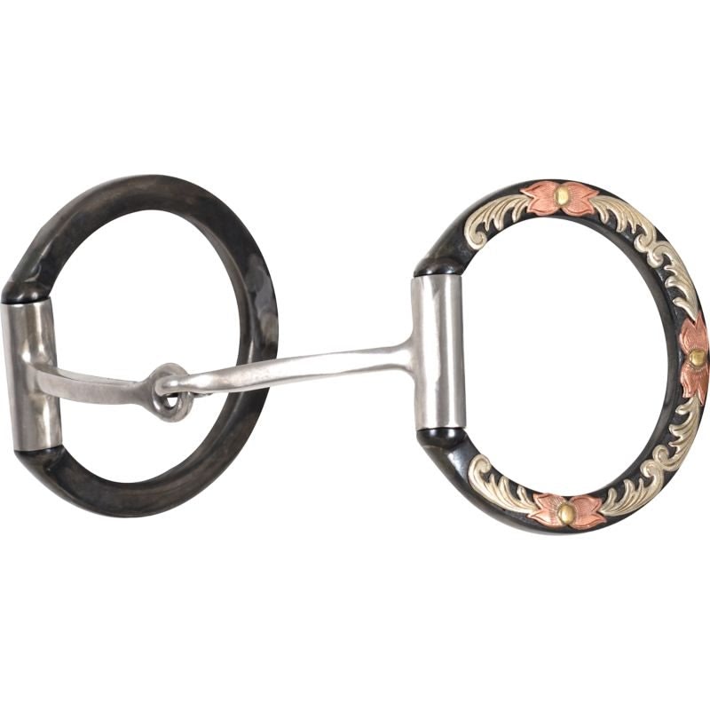 Classic BitLogic Tool Box D-Ring Sq Snaffle Bit