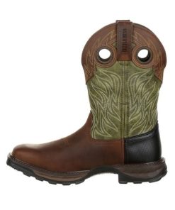 Durango Mens Maverick XP WP Green Work Boot