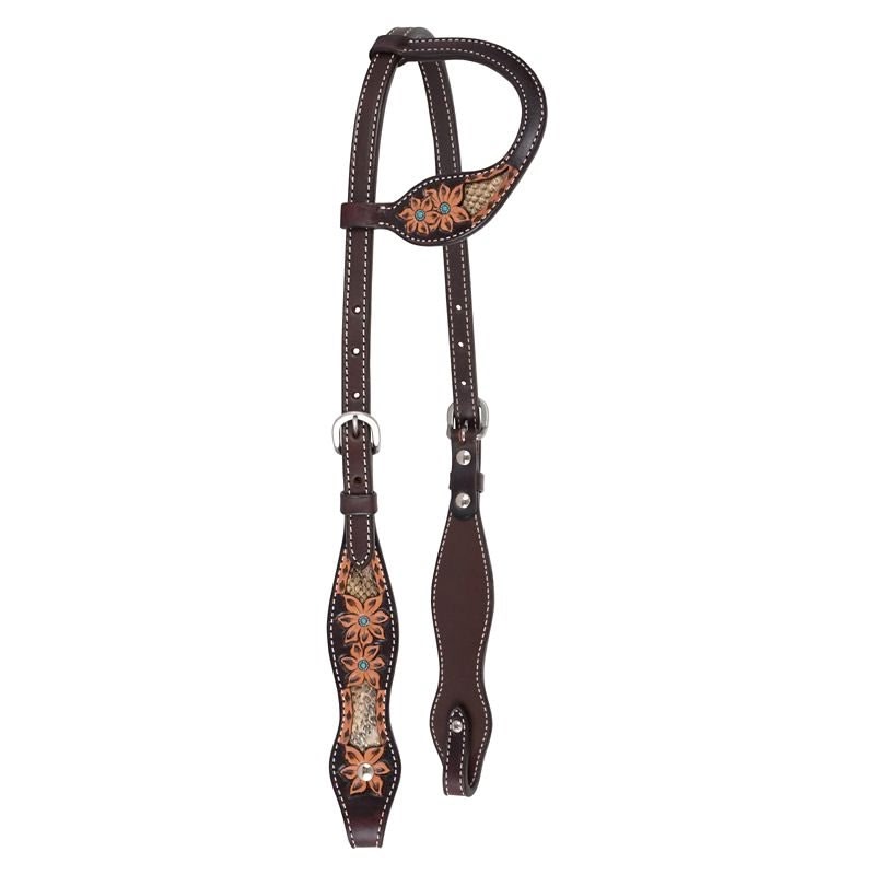 Circle Y Python Pass One Ear Headstall