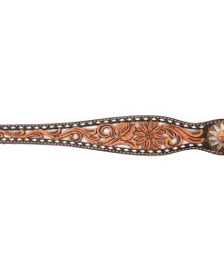 Alternative view of Circle Y White Daisy Filigree Breast Collar