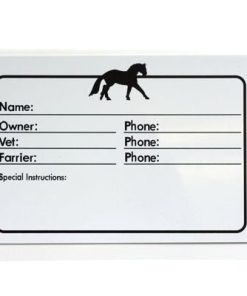 Horse Name Stall Plate