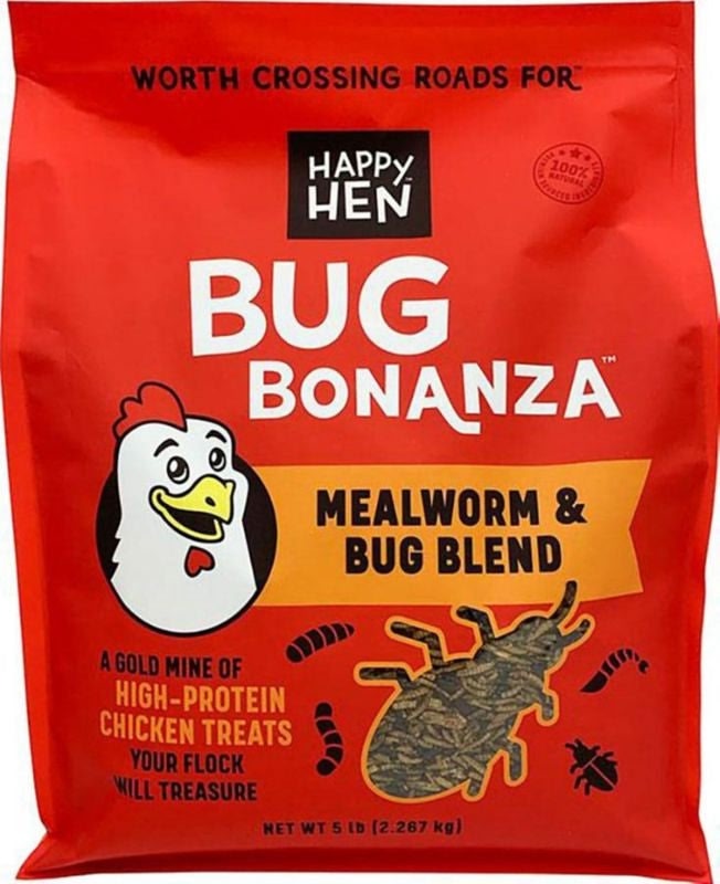 Happy Hen Treats Bug Bonanza Mealworm 5 Lb