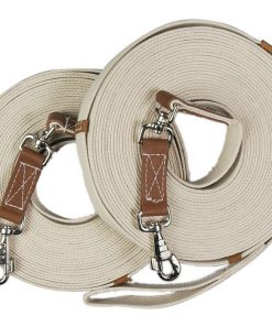 Centaur Cotton Web Lunge Line 50ft Brn