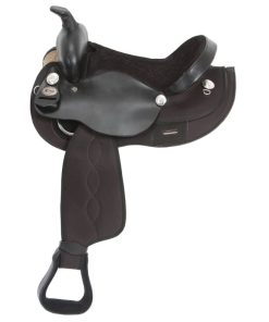 Eclipse Tough1 Synthetic Rnd Skirt Trail Saddle