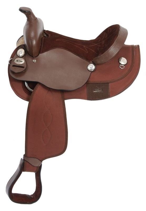 Eclipse Tough1 Synthetic Rnd Skirt Trail Saddle - Image 2