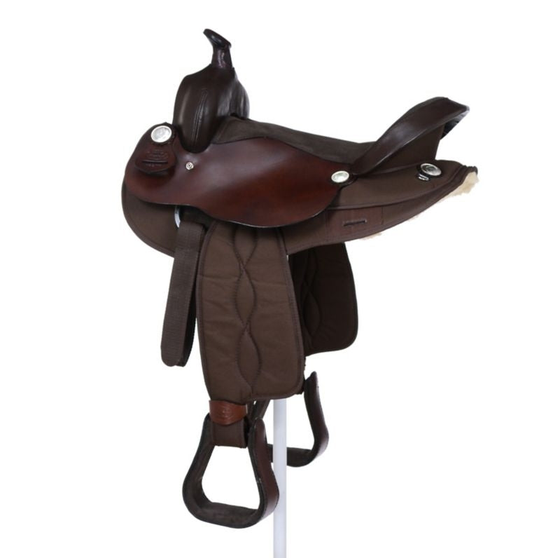 Eclipse Tough1 Synthetic Rnd Skirt Trail Saddle - Image 4