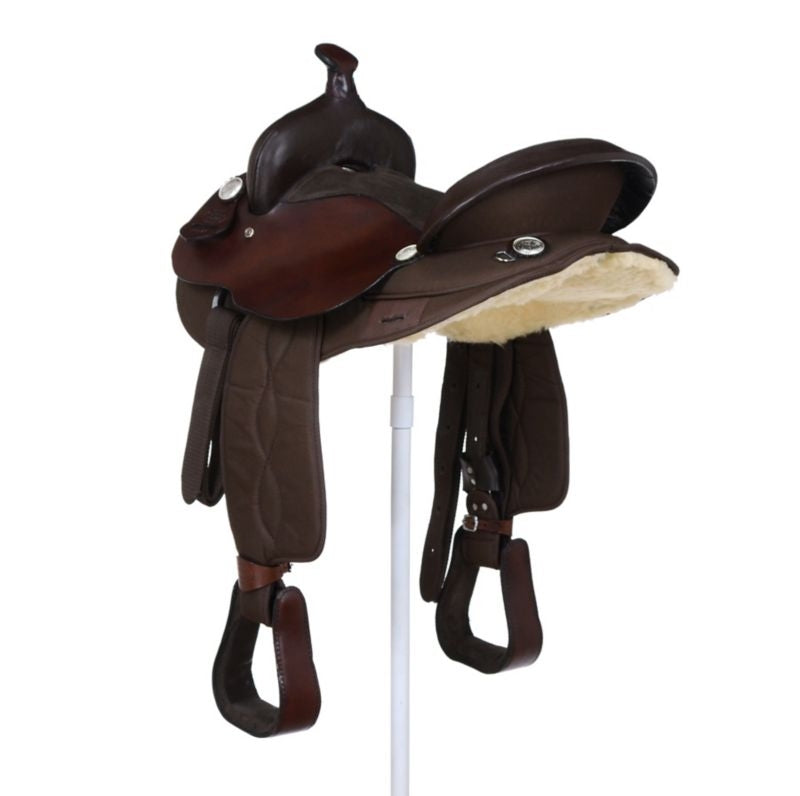 Eclipse Tough1 Synthetic Rnd Skirt Trail Saddle - Image 6
