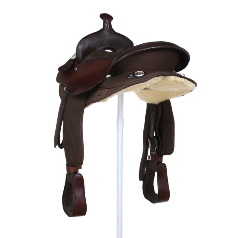 Eclipse Tough1 Synthetic Rnd Skirt Trail Saddle - Image 7