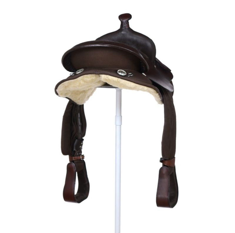 Eclipse Tough1 Synthetic Rnd Skirt Trail Saddle - Image 10