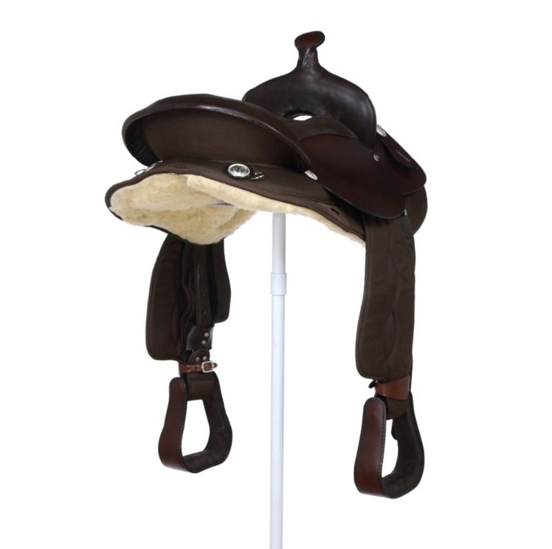 Eclipse Tough1 Synthetic Rnd Skirt Trail Saddle - Image 11