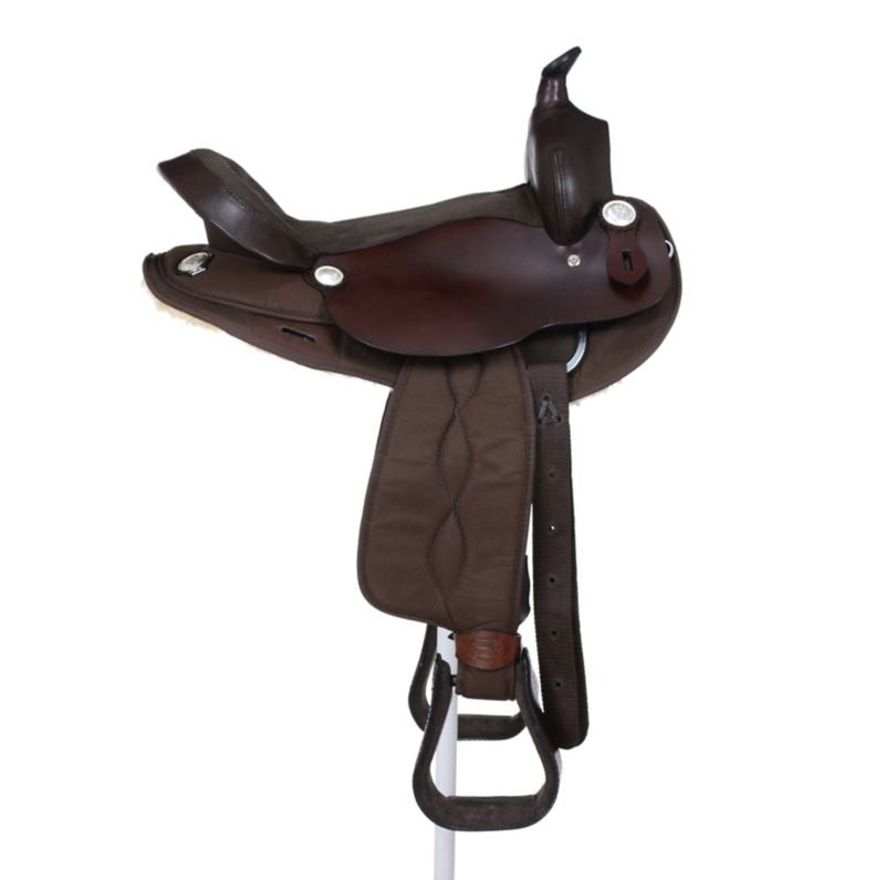Eclipse Tough1 Synthetic Rnd Skirt Trail Saddle - Image 15