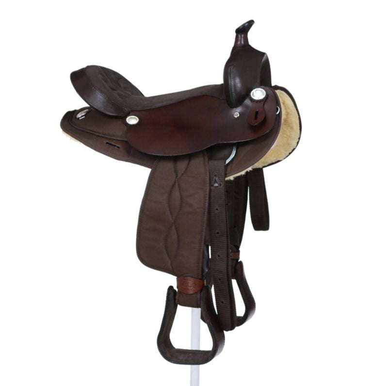 Eclipse Tough1 Synthetic Rnd Skirt Trail Saddle - Image 16