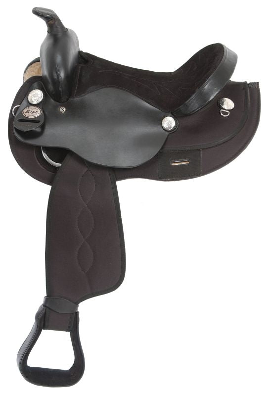Eclipse Tough1 Synthetic Rnd Skirt Trail Saddle - Image 17