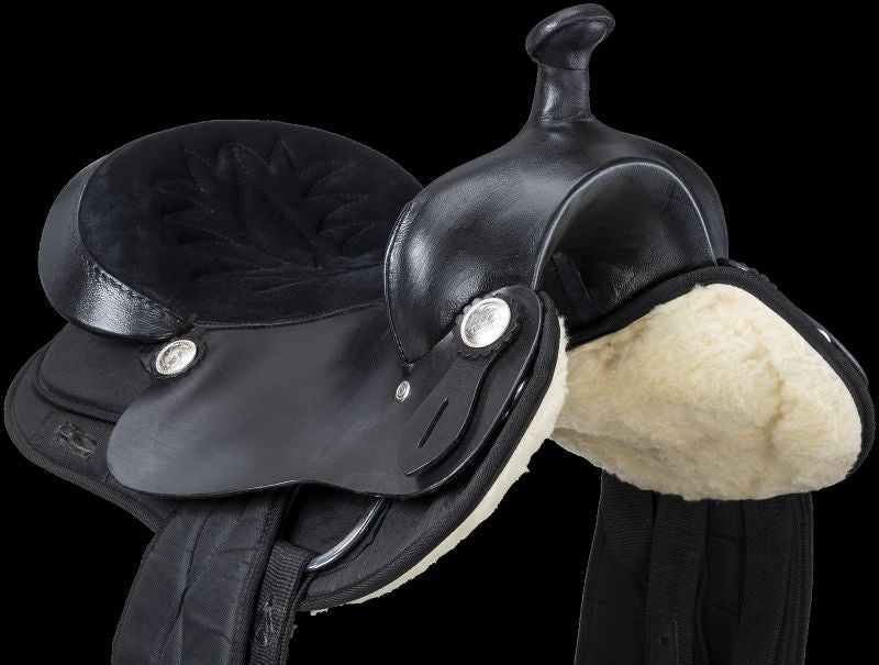 Eclipse Tough1 Synthetic Rnd Skirt Trail Saddle - Image 19