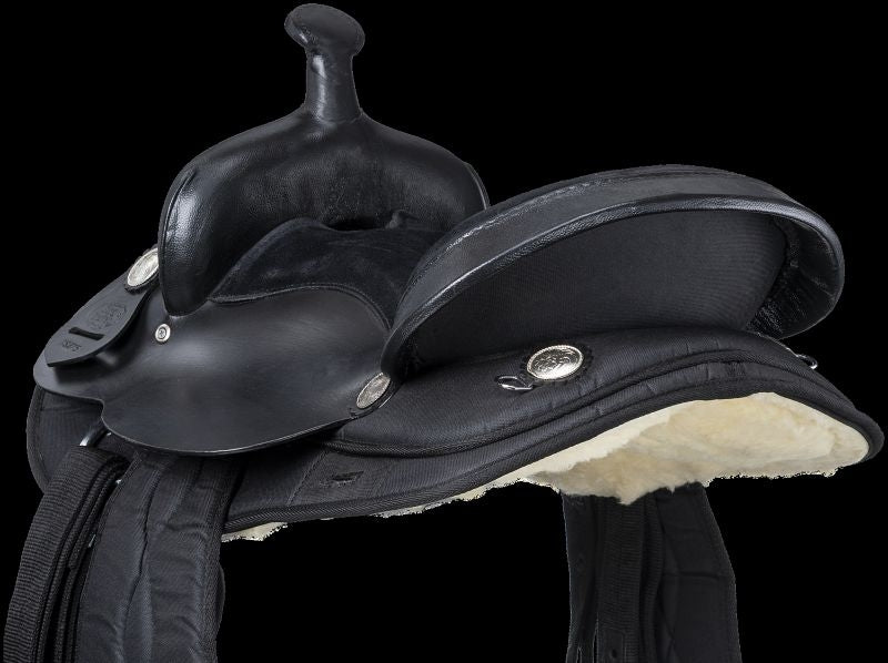 Eclipse Tough1 Synthetic Rnd Skirt Trail Saddle - Image 20
