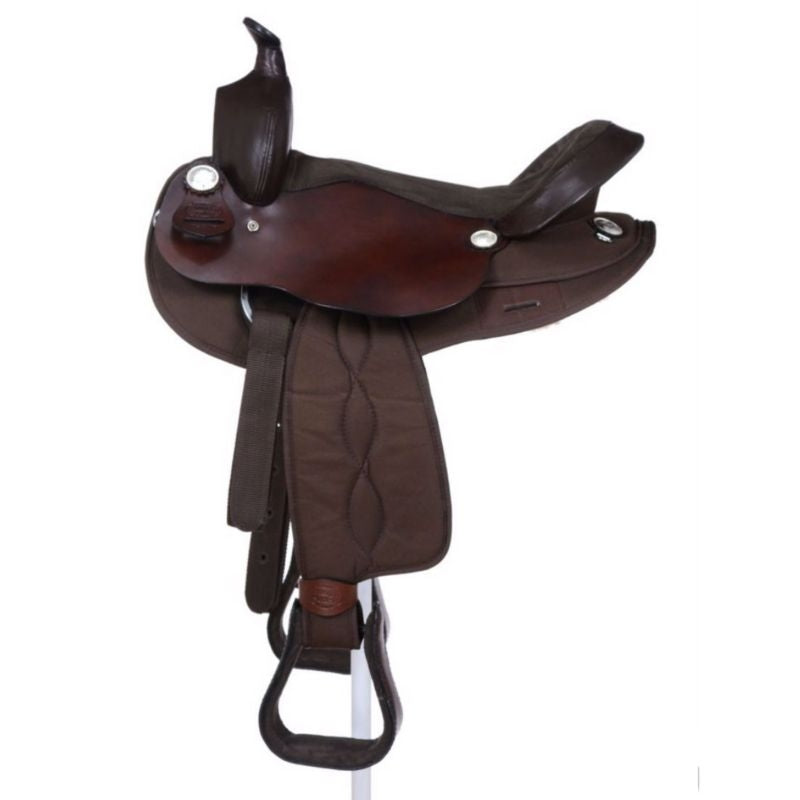 Eclipse Tough1 Synthetic Rnd Skirt Trail Saddle - Image 21