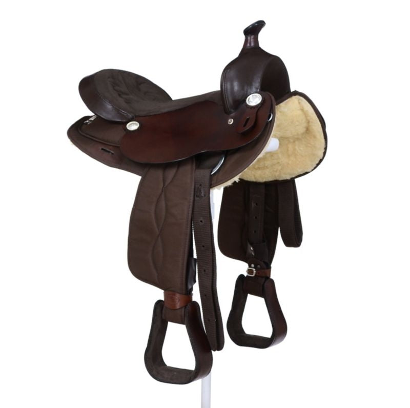Eclipse Tough1 Synthetic Rnd Skirt Trail Saddle - Image 25