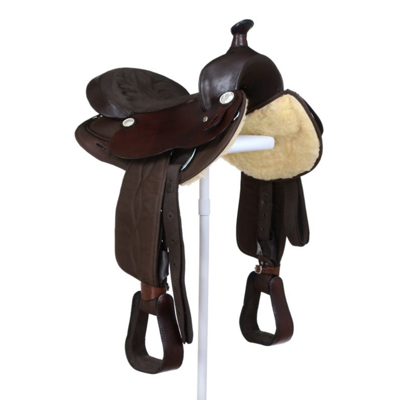 Eclipse Tough1 Synthetic Rnd Skirt Trail Saddle - Image 26