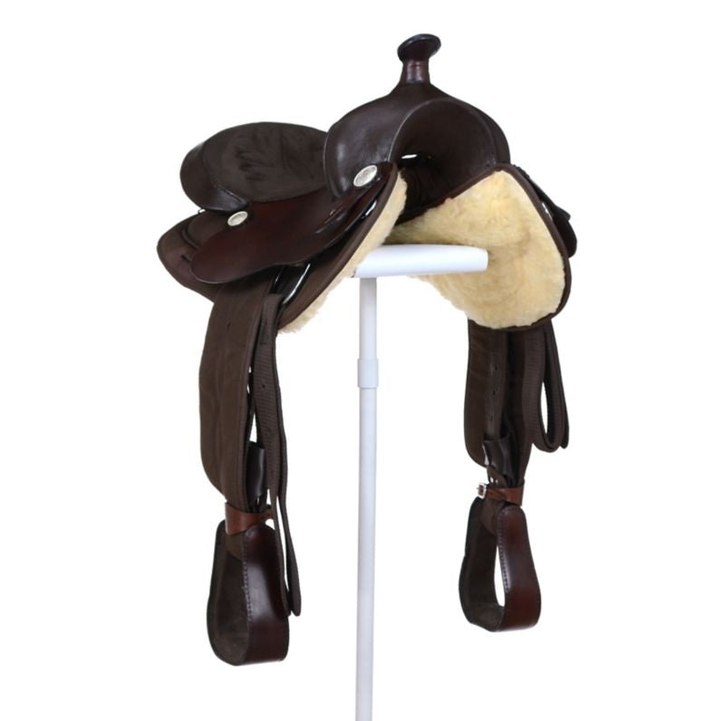 Eclipse Tough1 Synthetic Rnd Skirt Trail Saddle - Image 27