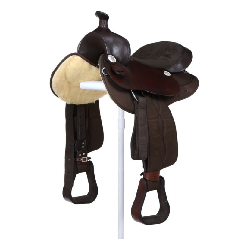 Eclipse Tough1 Synthetic Rnd Skirt Trail Saddle - Image 32