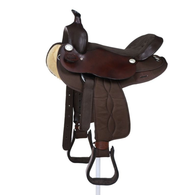 Eclipse Tough1 Synthetic Rnd Skirt Trail Saddle - Image 33