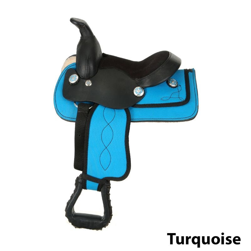Eclipse Tough1 Synthetic Rnd Skirt Trail Saddle - Image 35