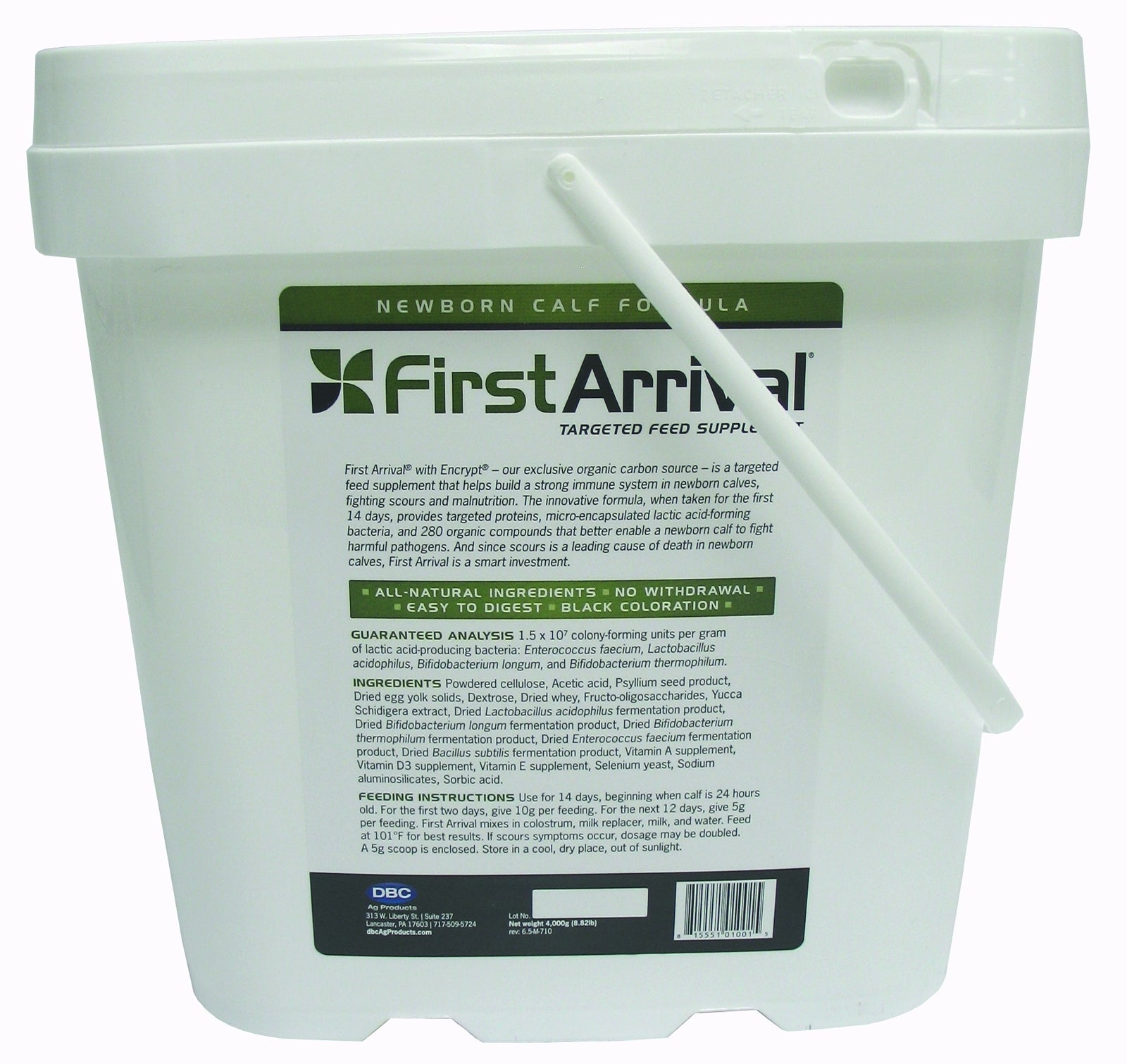 First Arrival Pail 4000 Gram