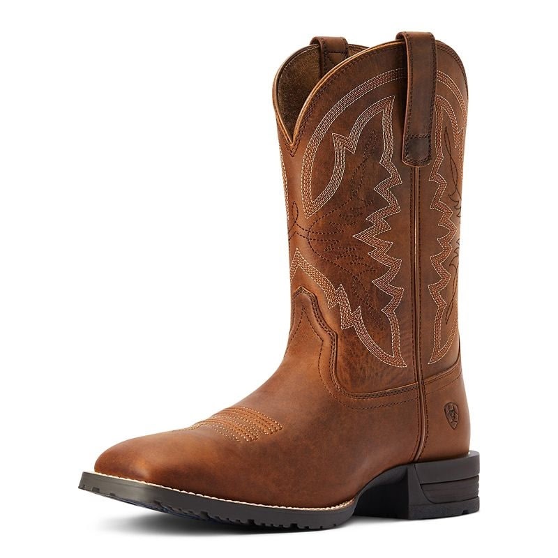 Ariat Mens Hybrid Ranchwork Boot - Image 8