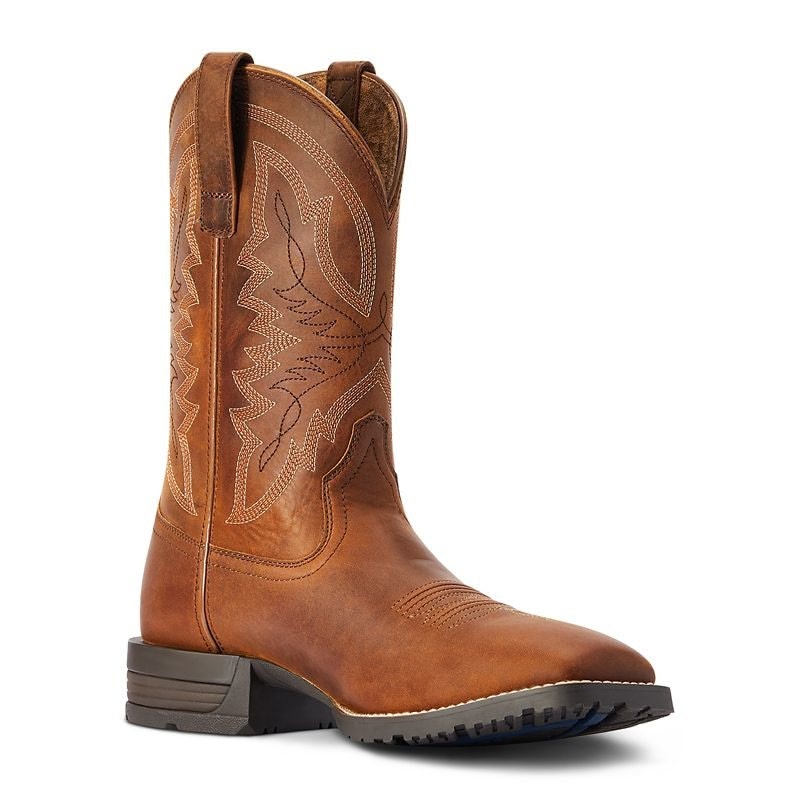 Ariat Mens Hybrid Ranchwork Boot - Image 9