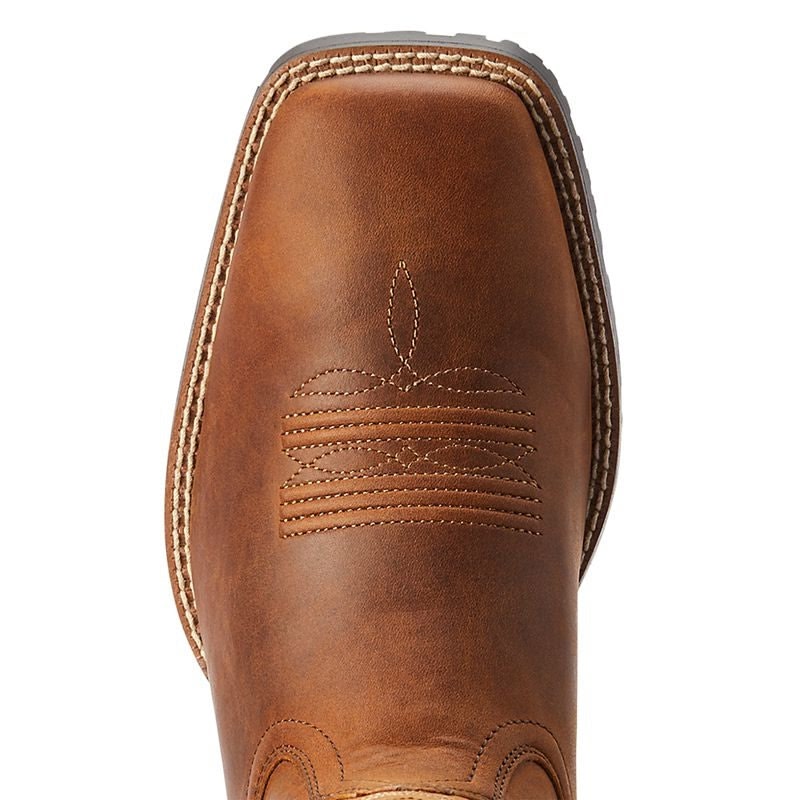 Ariat Mens Hybrid Ranchwork Boot - Image 11