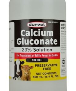 Durvet Calcium Gluconate 23 Percent Solution