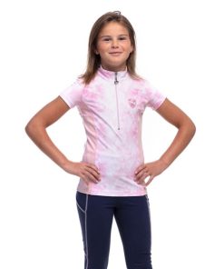 Goode Rider Pink Tiedye Girls Ideal Shirt