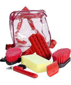 Alternative view of Horze Soft Grip Grooming Backpack Set
