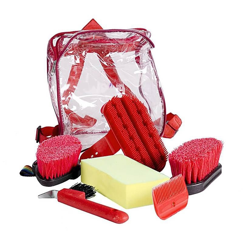 Horze Soft Grip Grooming Backpack Set - Image 2