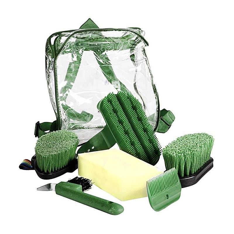 Horze Soft Grip Grooming Backpack Set - Image 3