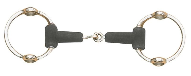 Centaur Rubber Mouth Eggbutt Gag Bit 5