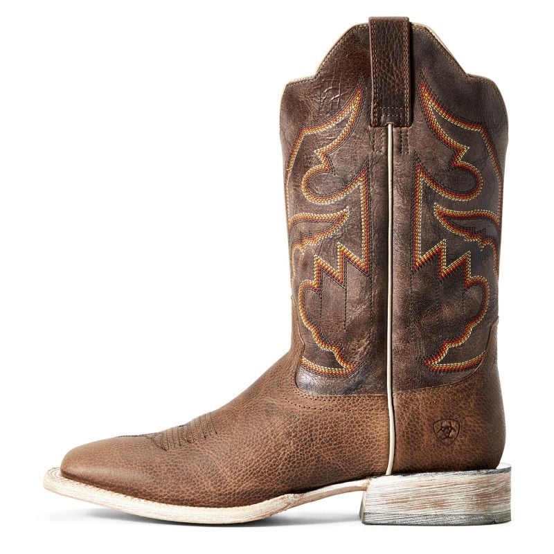Ariat Mens Sorting Pen Sq Toe Toffee Boots - Image 2