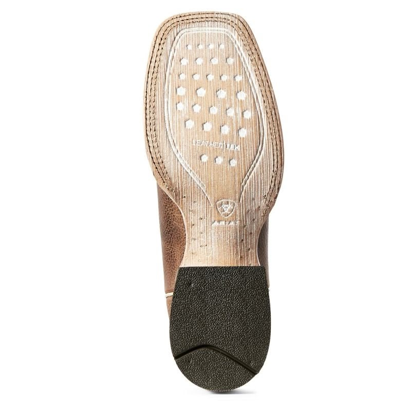 Ariat Mens Sorting Pen Sq Toe Toffee Boots - Image 5