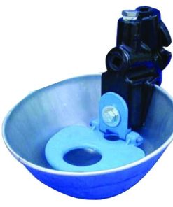 Galv. Water Bowl with Flapper